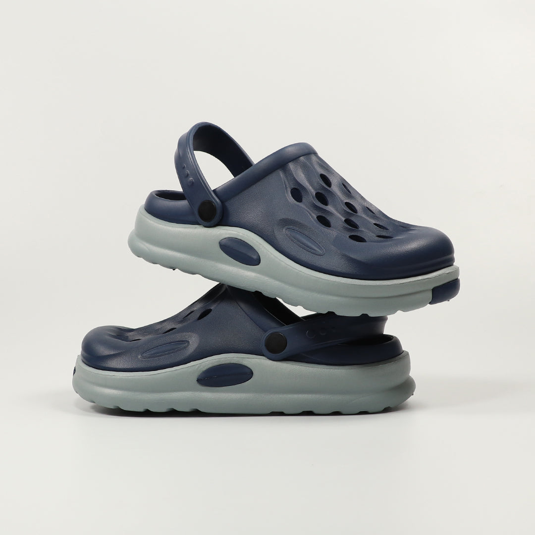 Mathews SlipOns (Navy Grey)