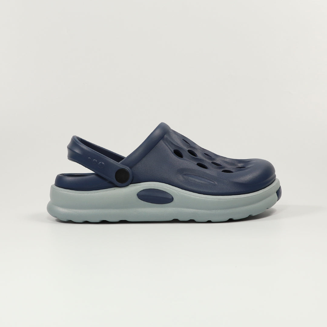 Mathews SlipOns (Navy Grey)