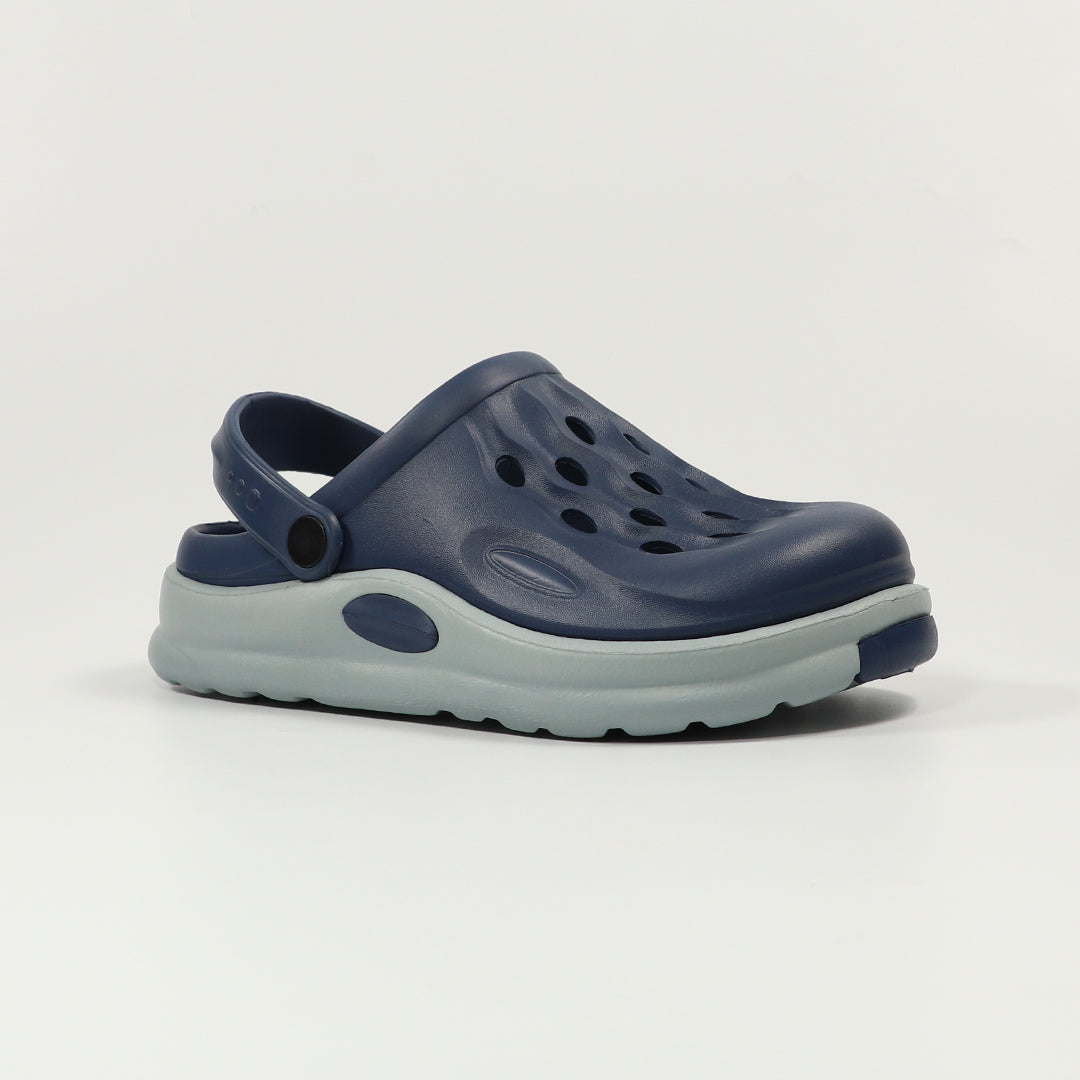 Mathews SlipOns (Navy Grey)