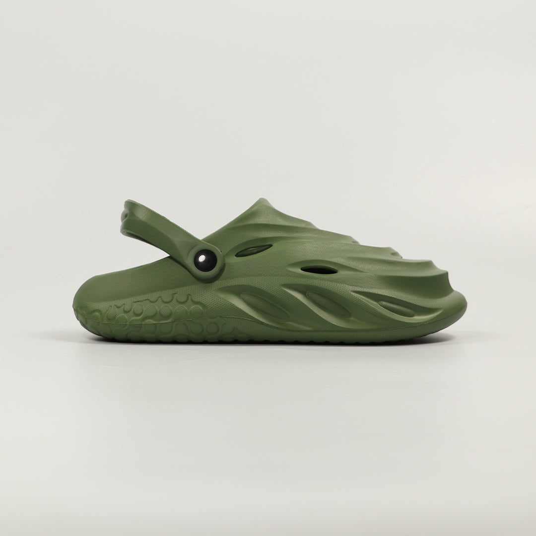 Brocade SlipOns (Alligator green)