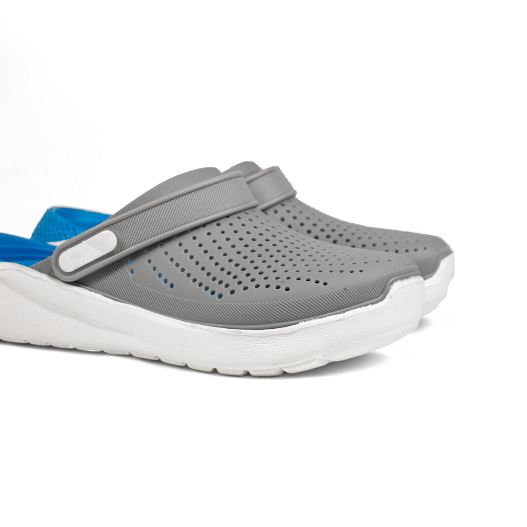 Candid Clog SlipOns (Grey cobalts)