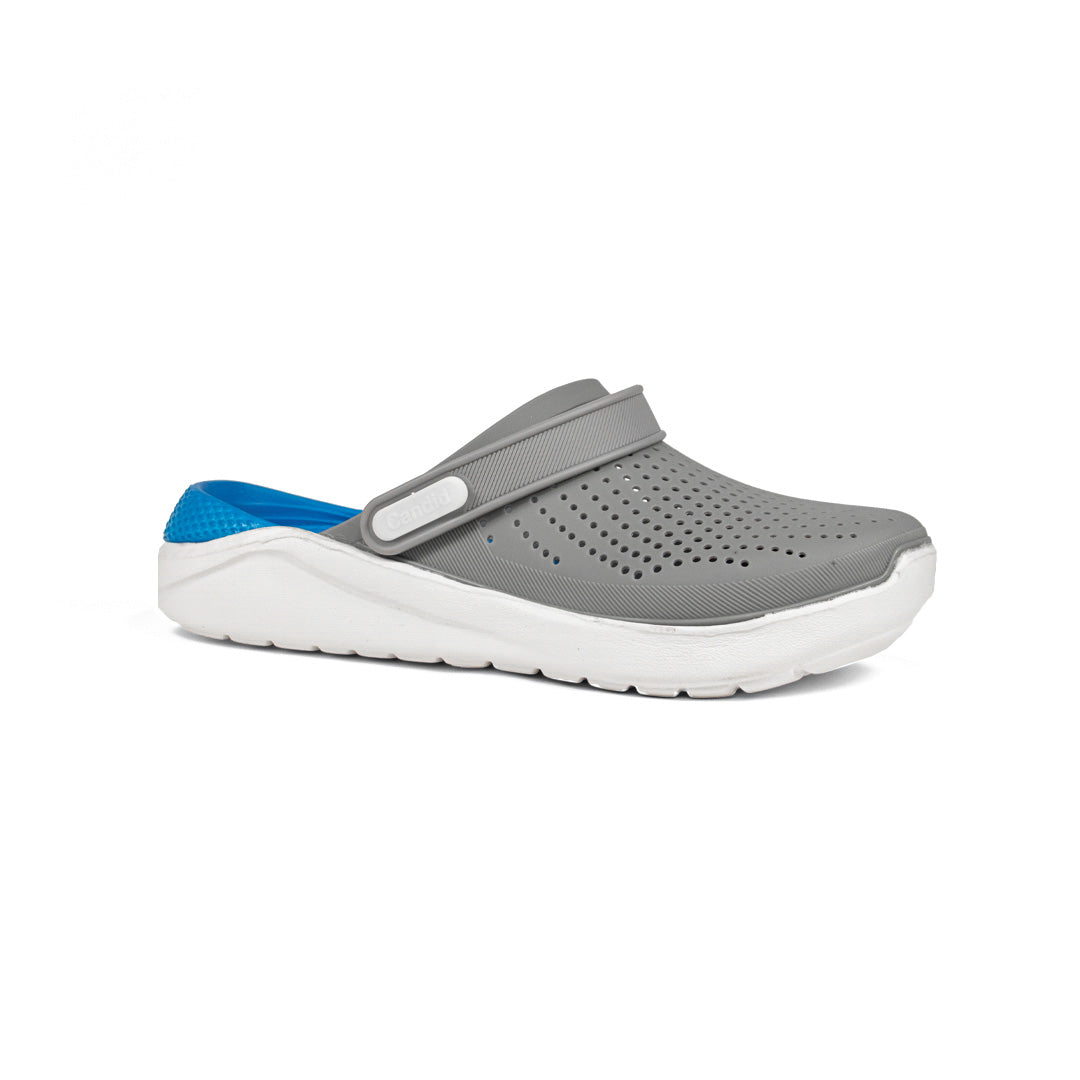 Candid Clog SlipOns (Grey cobalts)