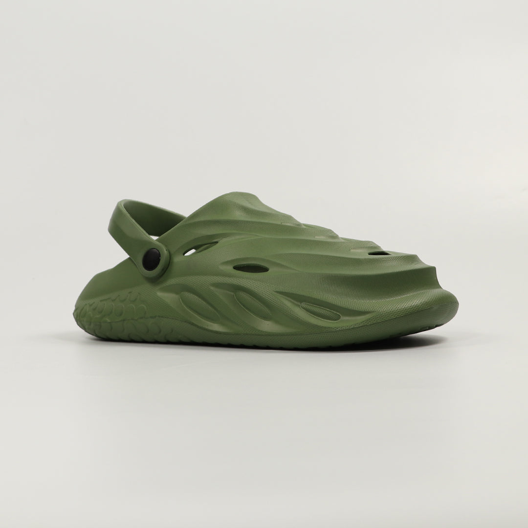 Brocade SlipOns (Alligator green)