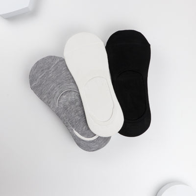 No-Show Socks (Pack of 3)