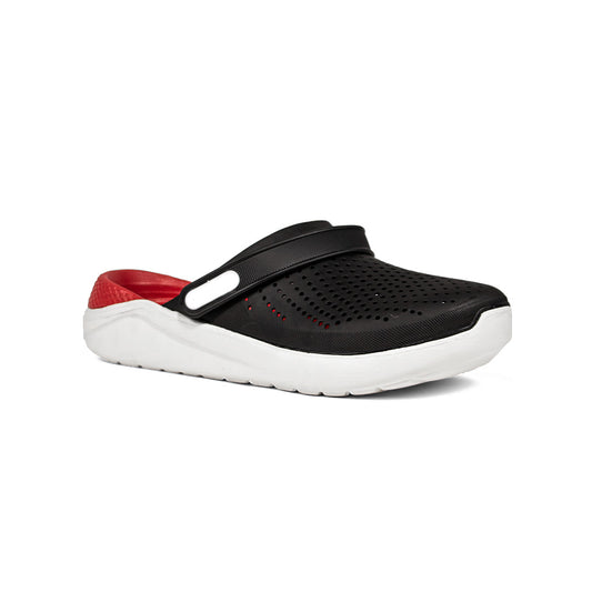 Candid Clog SlipOns (Black red)