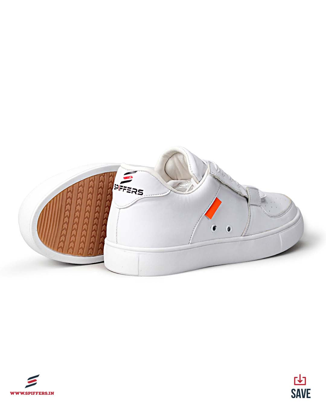 Brions Sneakers (Cream Orange) – Spiffers