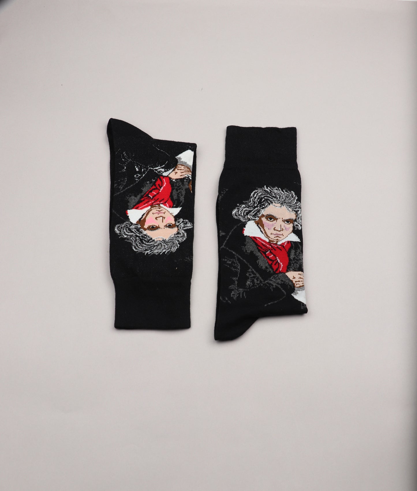 High Ankle Printed Socks ( Albert Einstein )