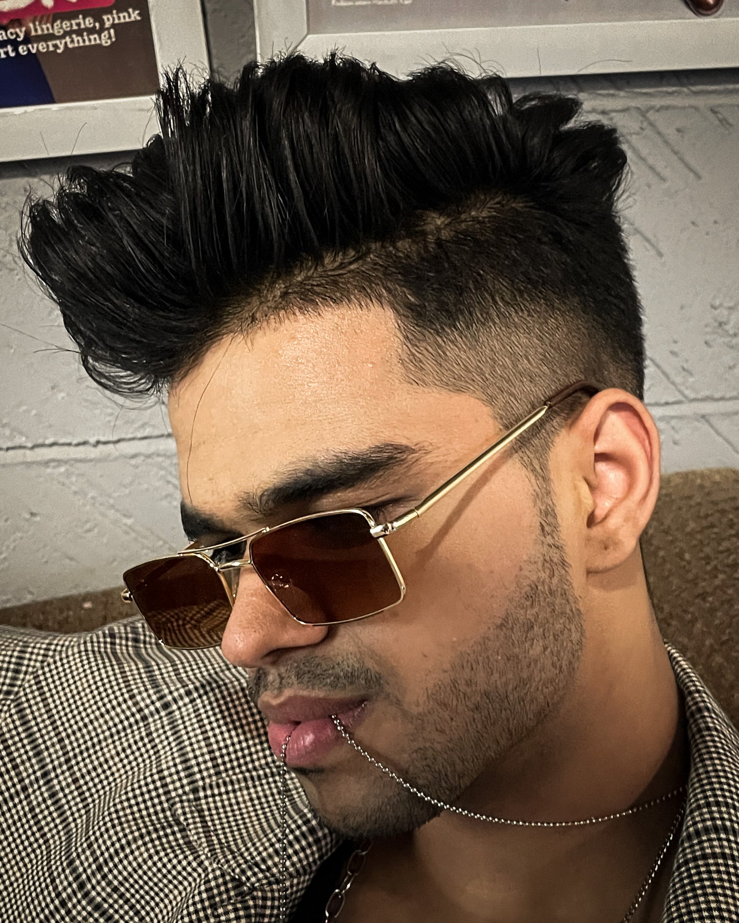 Gangsters metal shades (Black gold)